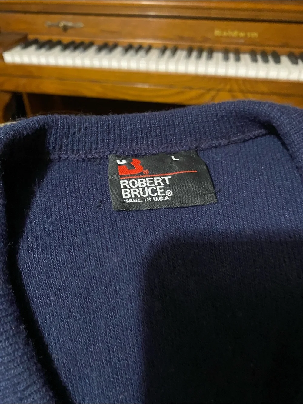 Vintage Robert Bruce sweater vest
